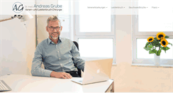 Desktop Screenshot of dr-grube.net