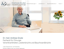 Tablet Screenshot of dr-grube.net